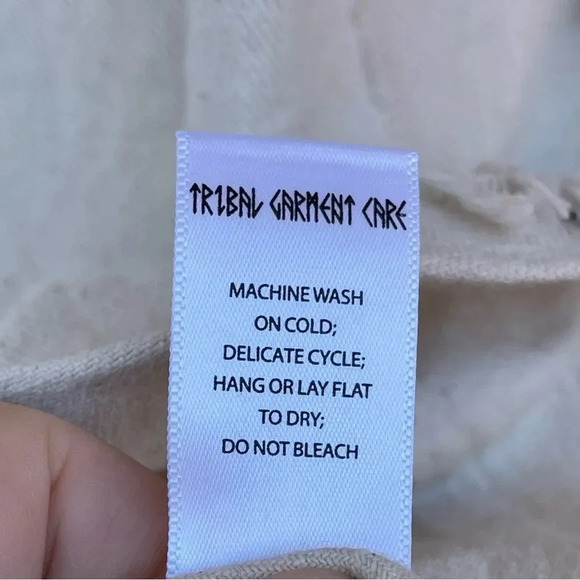 Tribe Kelley Fray Oversized Jacket Size XL - Picture 9 of 9